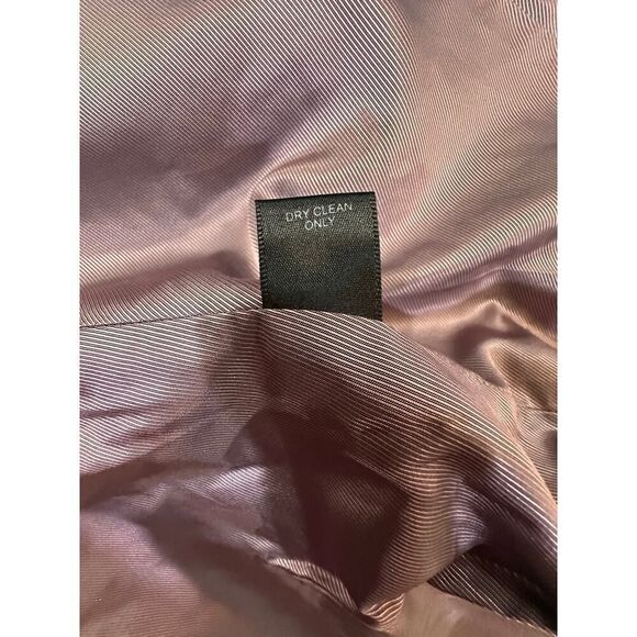 VINTAGE Metallic Zebra Animal Print Full Zip Mob Wife Blazer Jacket Size 10 - Picture 15 of 16